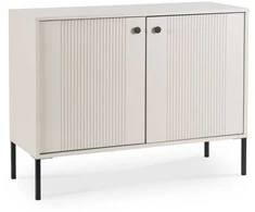 SOFT svetainės komoda, 104 cm, kašmyro raštas, dviejų durų, moderni