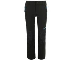 Softshell kelnės mergaitėms ir berniukams Trollkids, juodos