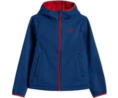 Softshell striukė berniukams 4F M598, tamsiai mėlyna