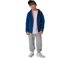 Softshell striukė berniukams 4F M598, tamsiai mėlyna