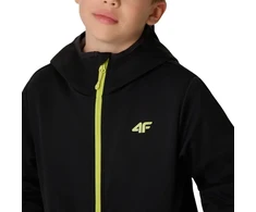 Softshell striukė berniukams su NeoDry membrana 4F M598, juoda