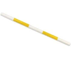 Šokinėjimo kartis Hobby Horse geltona, 120 cm