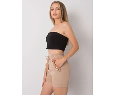 Šortai-DHJ-SN-13260.38P-tamsiai smėlio spalvos