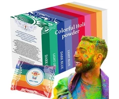 Spalvota HOLI pudra (6 arba 10 spalvų rinkinys)