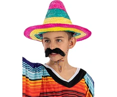 Spalvotas meksikietiškas sombrero vaikams
