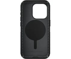 Speck Presidio2 Grip ClickLock &amp; Magsafe - dėklas skirtas Apple iPhone 15 Pro Juodas / Slate Pilkas / Baltas