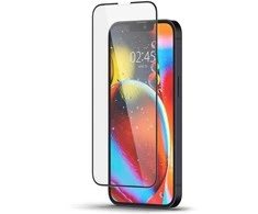 Spigen GLASS FC IPHONE 13 / 13 PRO / 14 Juodas