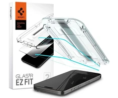 Spigen Glas.tR EZ Fit grūdintas stiklas skirtas iPhone 15 Pro Max - 2 vnt.