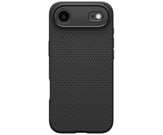 Spigen Liquid Air dėklas iPhone 17 Air – matinės juodos spalvos