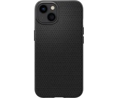 Dėklas Spigen LIQUID AIR IPHONE 13 MINI MATINE Juodas
