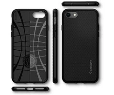 Dėklas Spigen LIQUID AIR IPHONE 7 / 8 / SE 2020 / 2022 Juodas