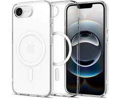 Spigen Liquid Crystal Mag MagSafe dėklas, skirtas iPhone 16e / 17e - Skaidrus