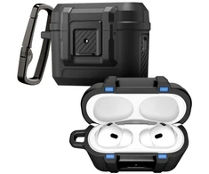 Spigen Lock Fit dėklas, skirtas AirPods Pro 3 - Juodas