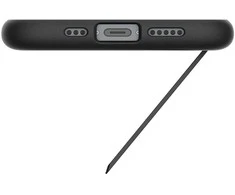 Spigen Slim Armor MagSafe dėklas iPhone SE 4 (2025) – juodas