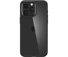 Dėklas SPIGEN ULTRA HIBRIDINIS IPHONE 15 PRO MATINIS Juodas
