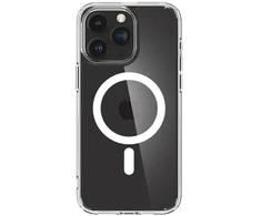 Ausinės Spigen Ultra Hybrid Mag dėklas su MagSafe, skirtas iPhone 15 Pro - Baltas