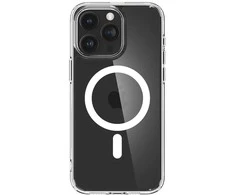 Dėklas SPIGEN ULTRA HYBRID MAG MAGSAFE IPHONE 15 PRO Baltas