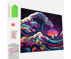 Splat Planet deimantinė dėlionė DIDŽIOJI BANGA 30x40 cm