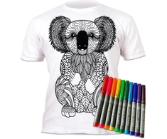 Splat Planet marškinėliai su flomasteriais, Koala