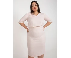 Spódnica-LK-SD-506697.95-šviesiai rožinė