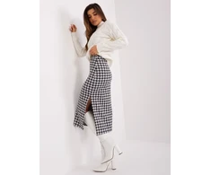 Spódnica-LK-SD-509400-1.09P-balta-juoda