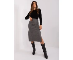 Spódnica-LK-SD-509400.87P-pilkai-juoda