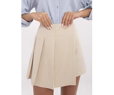 Spódnica-MI-SD-88662.92-smėlio spalva