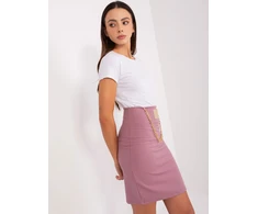 Spódnica-RV-SD-9029.32P-tamsiai rožinė