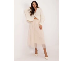 Spódnica-TW-SD-BI-885.99-smėlio spalvos