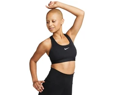 Sportinė liemenėlė Nike Swoosh, juoda