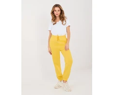 Sportinės kelnės-CLM-DR-1107.98-geltona