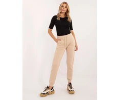 Sportinės kelnės-EM-DR-661.00-smėlio spalvos