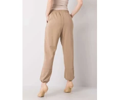 Sportinės kelnės-EM-DR-ES-21-524.16-tamsiai smėlio spalvos