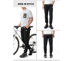 Sportinės kelnės Rockbros, juodos, S