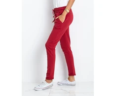 Sportinės kelnės-RV-DR-3698.09X-bordo