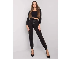 Sportinės kelnės - RV-DR-6896.48P - juodos