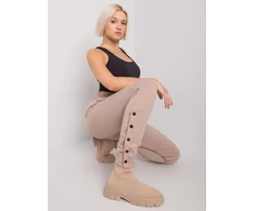 Sportinės kelnės-RV-DR-7365.17P-tamsiai smėlio spalvos