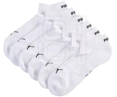 Sportinės kojinės baltos spalvos su paminkštinimu, 3 poros – Puma