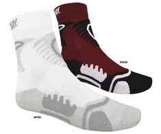 Sportinės kojinės Tempish Skate Air Soft, baltos ir juodos