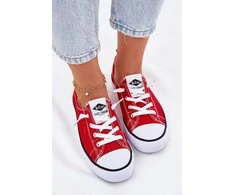 Sportiniai bateliai moterims raudoni Lee Cooper