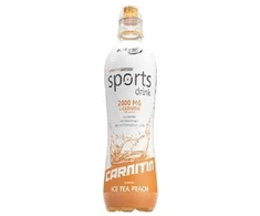 Sportinis gėrimas su L-karnitinu Best Body 12 × 500 ml, persikų ledinės arbatos skonio
