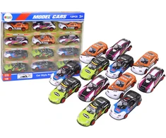 Lean Toys Sportinių mašinėlių rinkinys vaikams, 12 vnt.