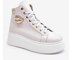 Sporto ir laisvalaikio bateliai su užtrauktukais Lemar Baltas Katerin BSB28150