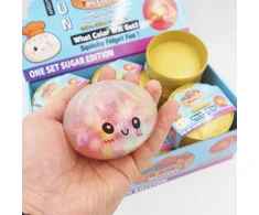 Squeezy Dumpling – Antistresinis koldūnas su spalvotais geliniais kamuoliukais