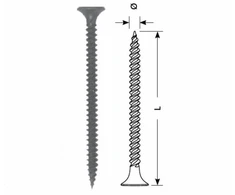 Sraigtas STARFIX 3.5x35/T (1000vnt)