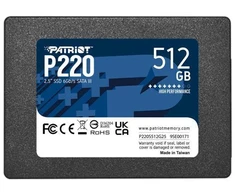 SSD PATRIOT P220 512GB SATA3 2.5 col.