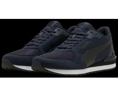ST Runner v4 NL/ MESH laisvalaikio bateliai, tamsiai mėlyni / PUMA juodi (40474304)