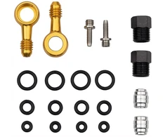 Stabdžių hidraulinių adapteris Jagwire Pro Quick-Fit SRAM Raudona
