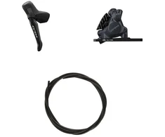 Stabdžių pavarų rankenėlė su hidrauliniais stabdžiais Shimano BL-RS717-L / BR-RX410 GRX Di2