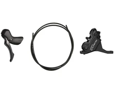 Stabdžių rankenėlė su hidrauliniais stabdžiais Shimano BL-U6030(L) BR-U6030(F) CUES
